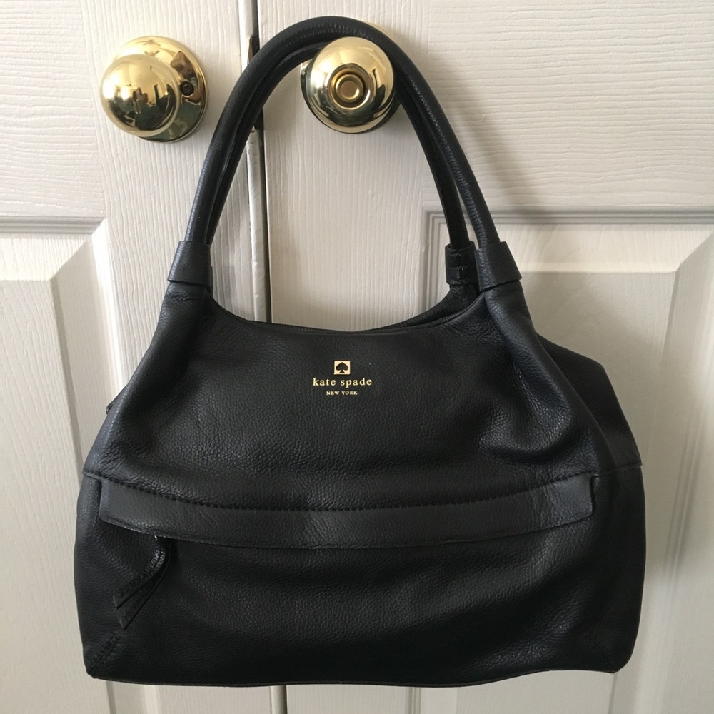 Kate Spade Black Leather Handbag